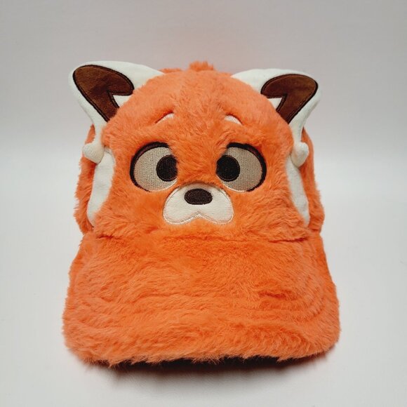 Disney Turning Red Panda Hat Adult Adjustable Plush Baseball Cap - Picture 1 of 8